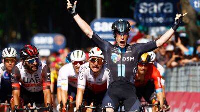 Mark Cavendish - Richard Carapaz - Mikel Landa - Caleb Ewan - Fernando Gaviria - Arnaud Demare - Alberto Dainese - Alberto Dainese delivers first home Giro stage win - rte.ie
