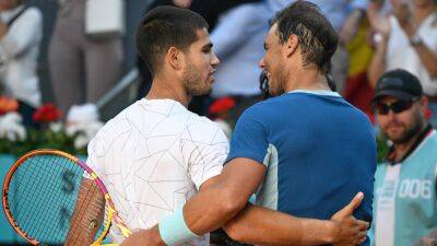 Carlos Alcaraz says it 'hurts him' to see Rafael Nadal suffering with injury ahead of the French Open