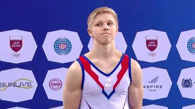 Ivan Kuliak - Russian gymnast who wore 'Z' on podium given one-year ban, ordered to return medal and prize money, FIG says - foxnews.com - Russia - Qatar - Ukraine - Switzerland - Usa - Belarus -  Doha - state Indiana