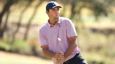 Rory Macilroy - Jon Rahm - Tiger Woods - Justin Thomas - Scottie Scheffler - Scottie Scheffler favored at PGA Championship; biggest single bet on Tiger Woods - espn.com -  Las Vegas - state Oklahoma - county Tulsa