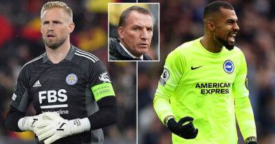 Brendan Rodgers - Robert Sanchez - Kasper Schmeichel - Danny Ward - Schmeichel's Leicester future in doubt with Sanchez eyed as sucessor - msn.com -  Sanchez