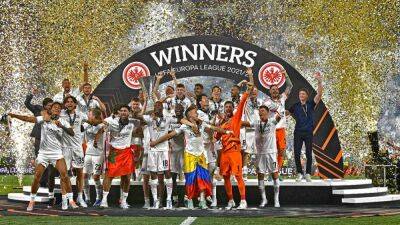 Eintracht - Rangers: los alemanes, campeones de la Europa League