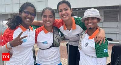 Archery World Cup Stage 2: Indian women's team wins recurve bronze