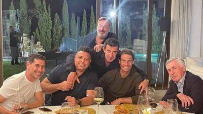 Rafa Nadal - Iker Casillas - Ronaldo Nazario - Carlo Ancelotti - Luis Figo - Fernando Hierro estrena Instagram y Casillas le trolea de bienvenida - Tikitakas - en.as.com