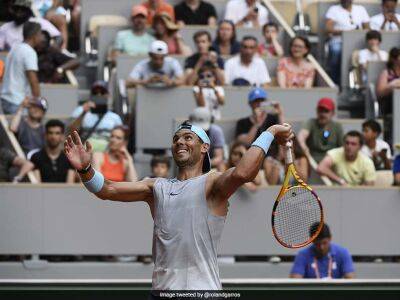 Rafael Nadal - Denis Shapovalov - Roland Garros - Novak Djokovic - Jaume Munar - Watch: Rafael Nadal Tests Injury In Front Of Packed French Open Stands - sports.ndtv.com - France - Spain - Italy -  Rome