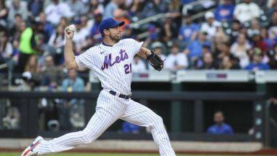 Cy Young - Max Scherzer - Pete Alonso - MLB roundup: Mets clobber Cards, but Scherzer leaves with injury - channelnewsasia.com - Florida - New York -  New York -  Detroit -  Atlanta - county St. Louis -  Milwaukee - county Bay