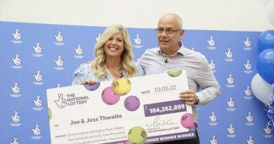 Martin Lewis - Jess Thwaite - Joe Thwaite - EuroMillions: UK's biggest ever lottery winners who scooped £184m jackpot revealed - manchestereveningnews.co.uk - Britain -  Gloucester