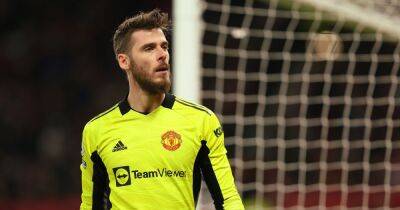 David de Gea might have to prove himself all over again at Manchester United