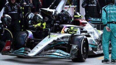 Mercedes test revamped car in France as they attempt to close gap on Ferrari and Red Bull
