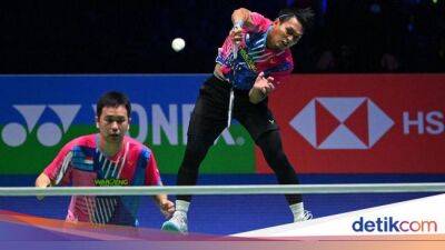 Hendra Setiawan - Bagas Maulana - Kim Astrup - Mohammad Ahsan - Thailand Open 2022: Ahsan/Hendra Kalahkan Bagas/Fikri - sport.detik.com - Indonesia - Thailand - Malaysia - county Lee -  Bangkok