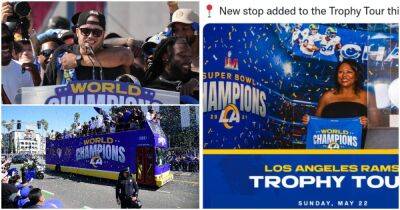 LA Rams make the ultimate trolling move as they announce new stop on trophy tour
