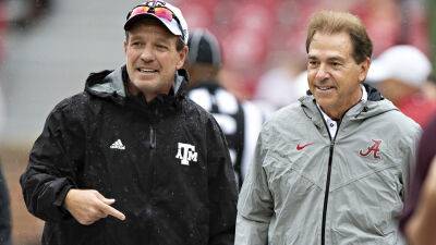 Texas A&M's Jimbo Fisher blasts Nick Saban over NIL remarks: 'Maybe someone should have slapped him'