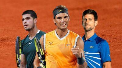 French Open 2022 draw - Novak Djokovic, Rafael Nadal and Carlos Alcaraz all in same half at Roland-Garros