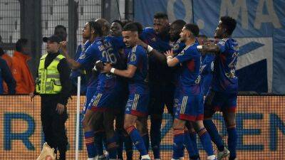 Marseille 0-3 Lyon: Lyon boost Europe hopes with crucial Ligue 1 win after trip to Marseille