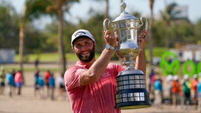 Rahm hangs on to win Mexico Open for first victory since U.S. Open