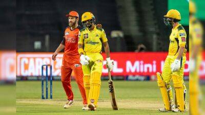 Sunrisers Hyderabad - Devon Conway - Umran Malik - Watch: Ruturaj Gaikwad Left Absolutely Devastated After Being Dismissed On 99 - sports.ndtv.com - India -  Pune -  Hyderabad -  Chennai