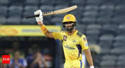 Devon Conway - IPL 2022: CSK batter Ruturaj Gaikwad doesn't believe in anything like being 'in form' - timesofindia.indiatimes.com - India -  Pune -  Hyderabad -  Chennai