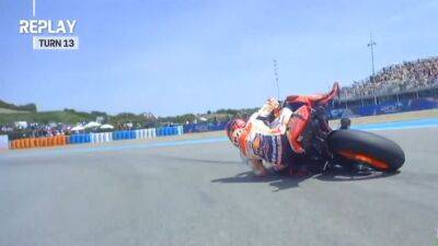 MotoGP | Márquez: "Jerez me ha sujetado con pinzas para no caerme"