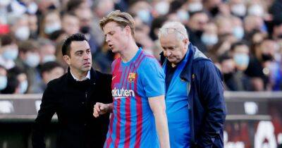 Frenkie de Jong reveals Xavi and Barcelona showdown talks amid Manchester United transfer links