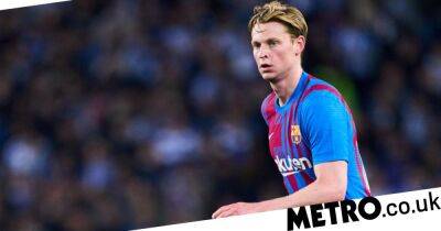 Barcelona set asking price for Man Utd to sign Frenkie de Jong after agreeing deal with Valencia’s Carlos Soler
