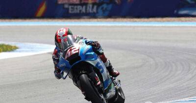 Rins’ Suzuki “was like a cat in water” in tough Jerez MotoGP race