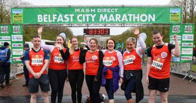 Belfast marathon 2022 relay split times for every team