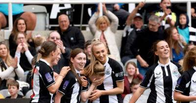 NUFC Women thrilled as Ant and Dec join fans showing their support for 'the lasses'