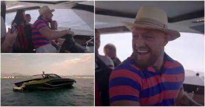 Conor McGregor: Footage emerges of UFC star driving his Lambo yacht