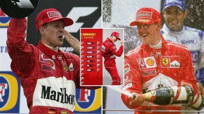 Formula 1: Michael Schumacher's domination in 2002 will always be incredible