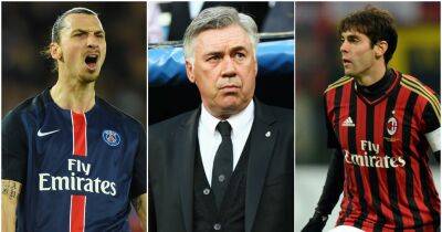 Zidane, Zlatan, Kaka: Carlo Ancelotti's greatest XI from players he's managed