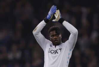 Brice Samba shares footage of Nottingham Forest supporters ahead of Bournemouth clash