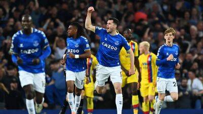 Everton roar back from two goals down to beat Crystal Palace and secure Premier League status