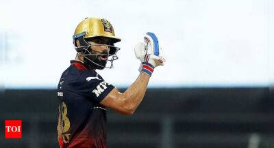 IPL 2022: Not being able to contribute to the team's cause was bothering me, says Virat Kohli - timesofindia.indiatimes.com - India -  Bangalore