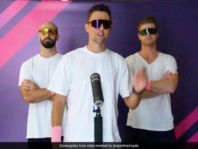 Trent Boult - Rajasthan Royals - Daryl Mitchell - James Neesham - Watch - "Worst Thing I've Ever Done": Rajasthan Royals' Trio Recreates Famous Bollywood Song - sports.ndtv.com -  Chennai