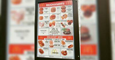 Lost items from 30-year old McDonald's menu that need to make a comeback