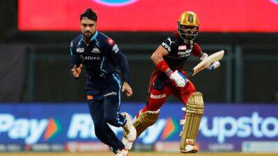 IPL 2022: Virat Kohli Hits Rashid Khan For A Six But Spinner Has Last Laugh