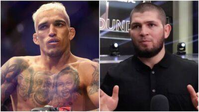 Justin Gaethje - Dustin Poirier - Khabib Nurmagomedov - Charles Oliveira - Michael Chandler - Khabib vs Oliveira: Nurmagomedov has ice-cold reaction to comparisons - givemesport.com - Russia - Brazil