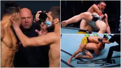 UFC fighter humiliated opponent in fight after being slapped at weigh-in