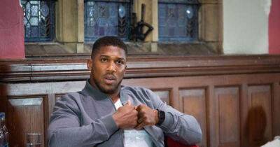 Anthony Joshua clears up 'real name' confusion after Dillian Whyte "fake" claim