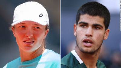 French Open: Carlos Alcaraz and Iga Swiatek are tennis' rising stars