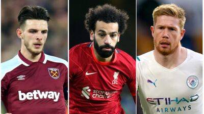 Premier League team of the season: Salah, De Bruyne and Rice make best XI