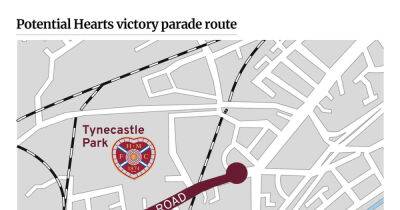 Scottish Cup final 2022: Hearts Scottish Cup final victory parade road closures announced