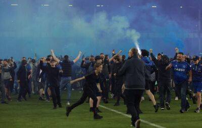 Managers warn over pitch invasions as police probe Vieira incident