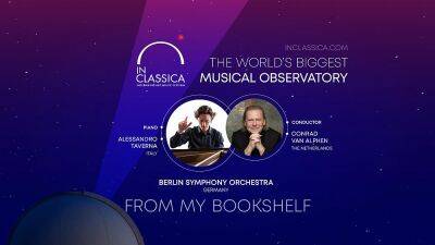 InClassica live: Alessandro Taverna performs Shor’s concerto 'From My Bookshelf' - euronews.com - Russia - Ukraine - Usa -  Berlin