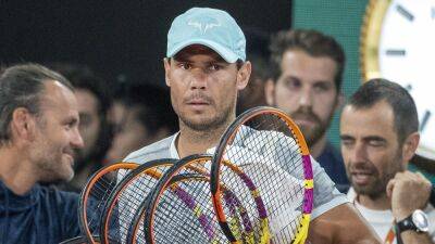 Rafael Nadal 'feeling better' ahead of French Open but says 'pain is always there' due to foot injury