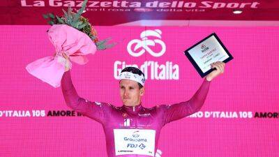 Mark Cavendish - Richard Carapaz - Fernando Gaviria - Romain Bardet - Arnaud Demare - Arnaud Demare surges to third stage win of Giro d'Italia - rte.ie