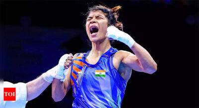 Narendra Modi - Nikhat Zareen - Tracing golden girl Nikhat Zareen's journey from a sprint runner to boxing world champion - timesofindia.indiatimes.com - India - Thailand -  Istanbul