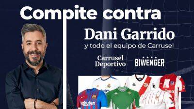 ¡Está última jornada llévate la camiseta de tu equipo y compite contra Dani Garrido en Biwenger!