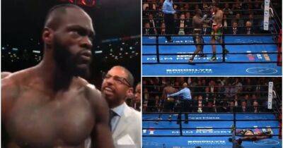 Deontay Wilder brutally KO'd Dominic Breazeale to retain his title three years ago this week