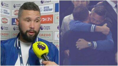 Tony Bellew gives emotional interview after Everton 3-2 Crystal Palace